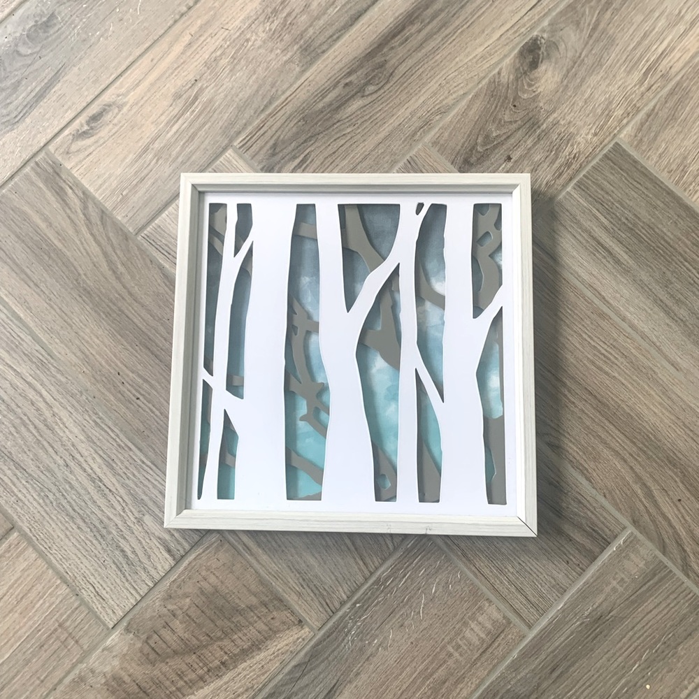 Wall tree art piece 3-d